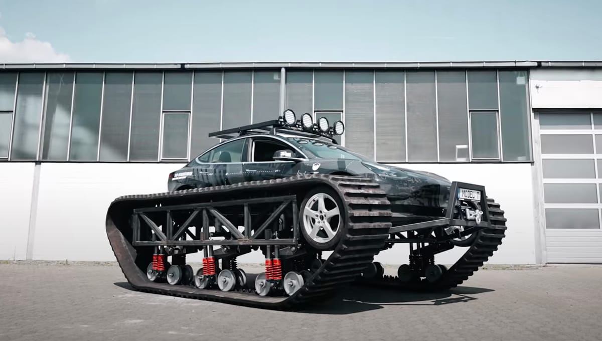 German Bloggers Created Tracked Tesla