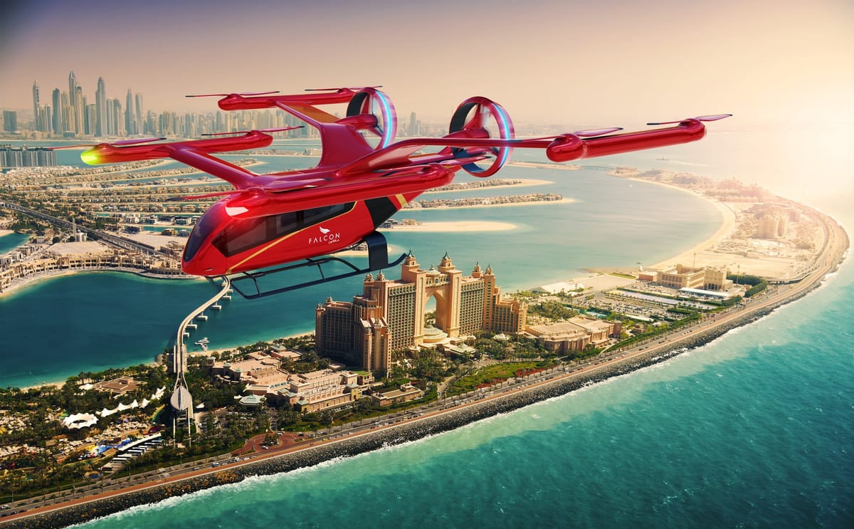 Dubai to Start Air Taxis with 35 eVTOL Aircraft