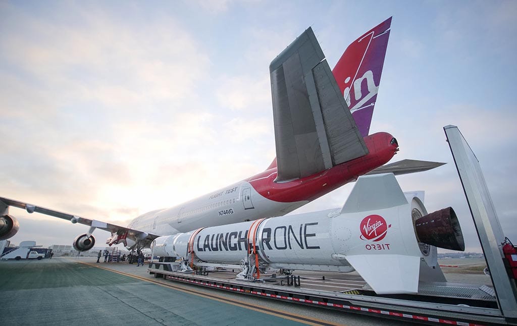 Virgin Orbit Launches Sattelites into Space