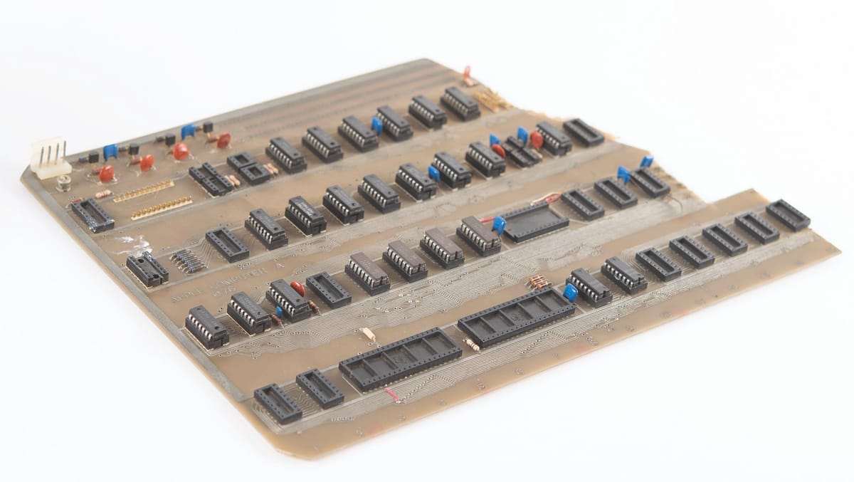 Steve Jobs' Apple-1 Computer Prototype Is Up for Auction