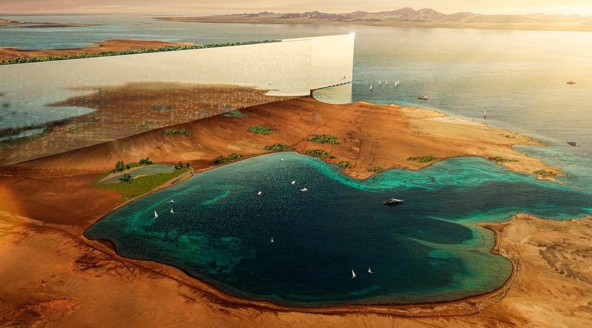 Saudi Arabia’s Crown Prince Mohammed bin Salman Unveils Designs of The Line in NEOM
