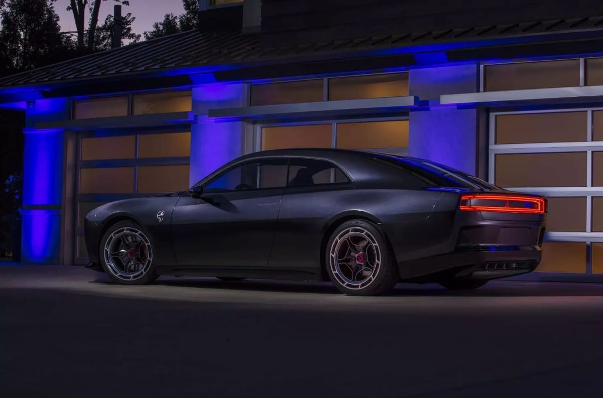 Dodge Unveils Charger Daytona SRT Electric Car Concept
