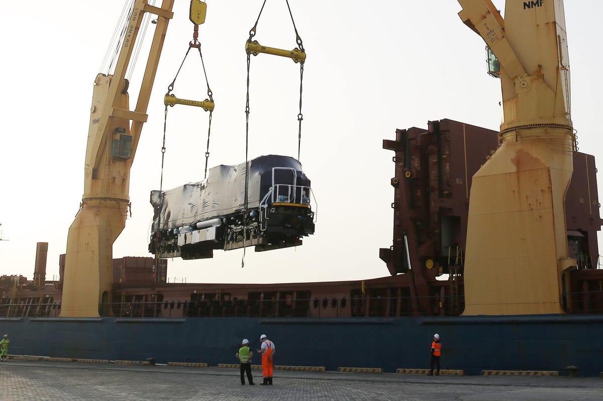 Etihad Rail Unveils First Batch of Its High-Tech Locomotives and Wagons