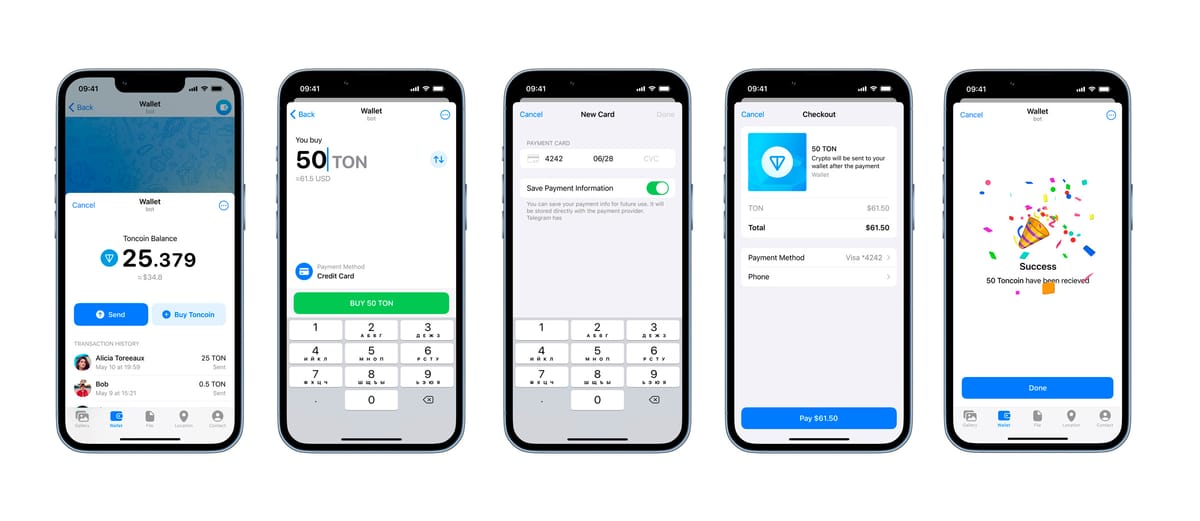 Wallet 2.0: a Fully-Fledged Cryptocurrency Wallet inside Telegram