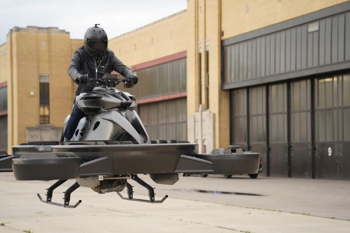 $800,000 Flying Bike to Be Manufactured in Dubai