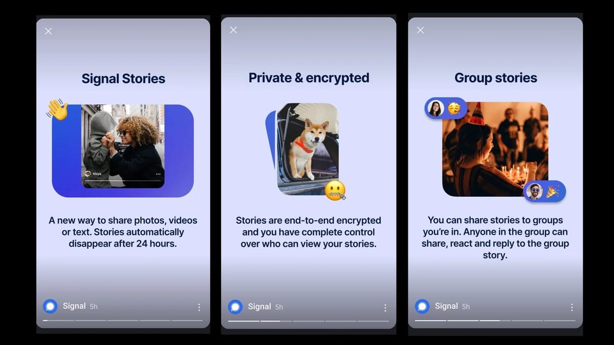 Signal Tests Stories
