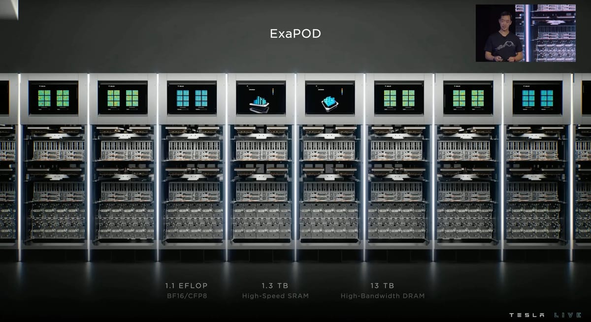 Tesla Unveils Dojo Supercomputer