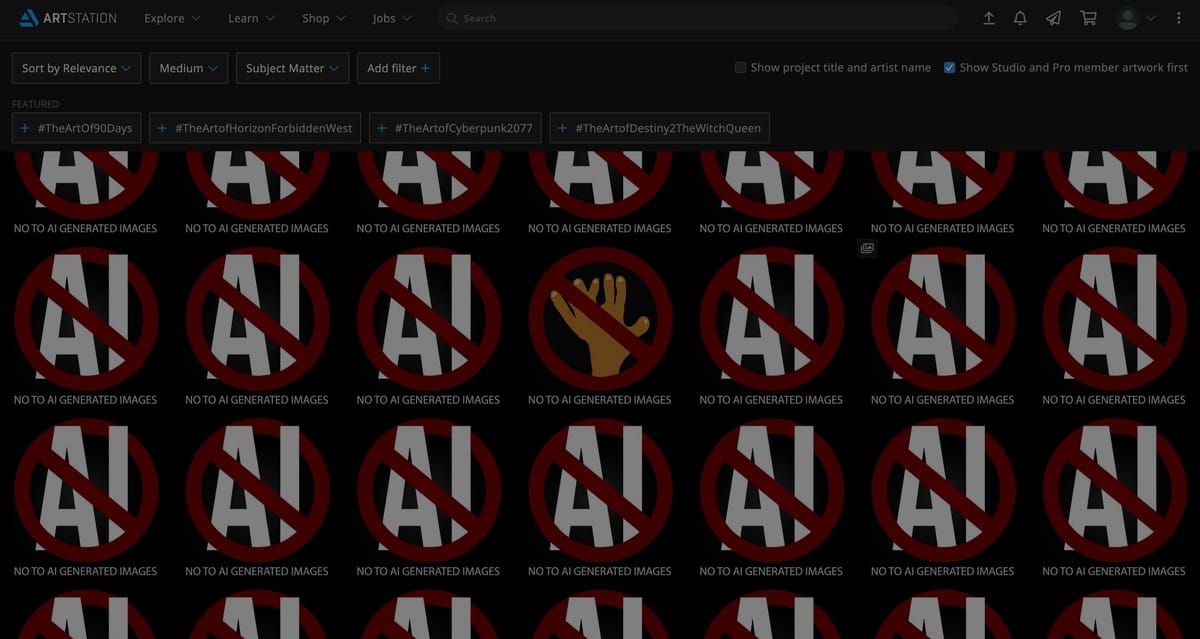 ArtStation Artists Say “No to AI-Generated Images”