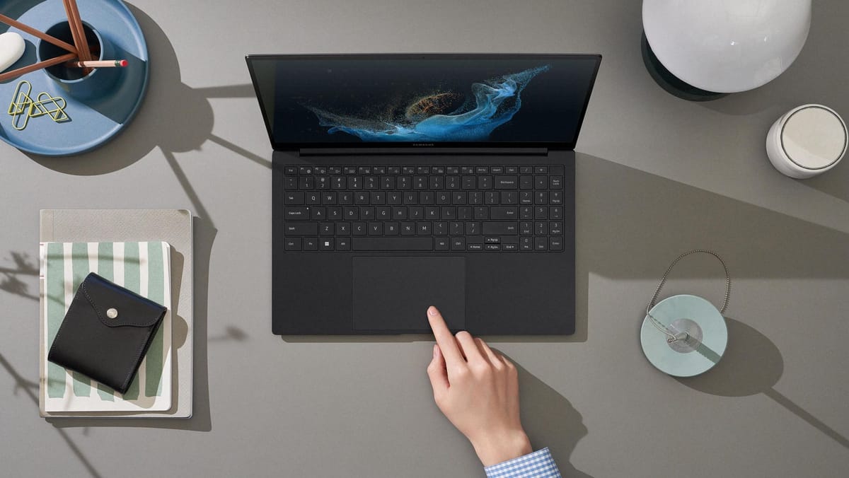 Embedded sensors to be included in upcoming Samsung Galaxy Book OLED touchscreen