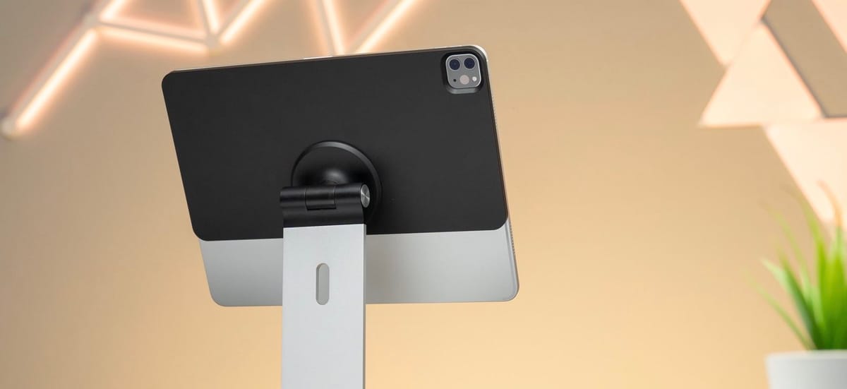 Upgrade your iPad with a Pro Display XDR-inspired design using this magnetic stand