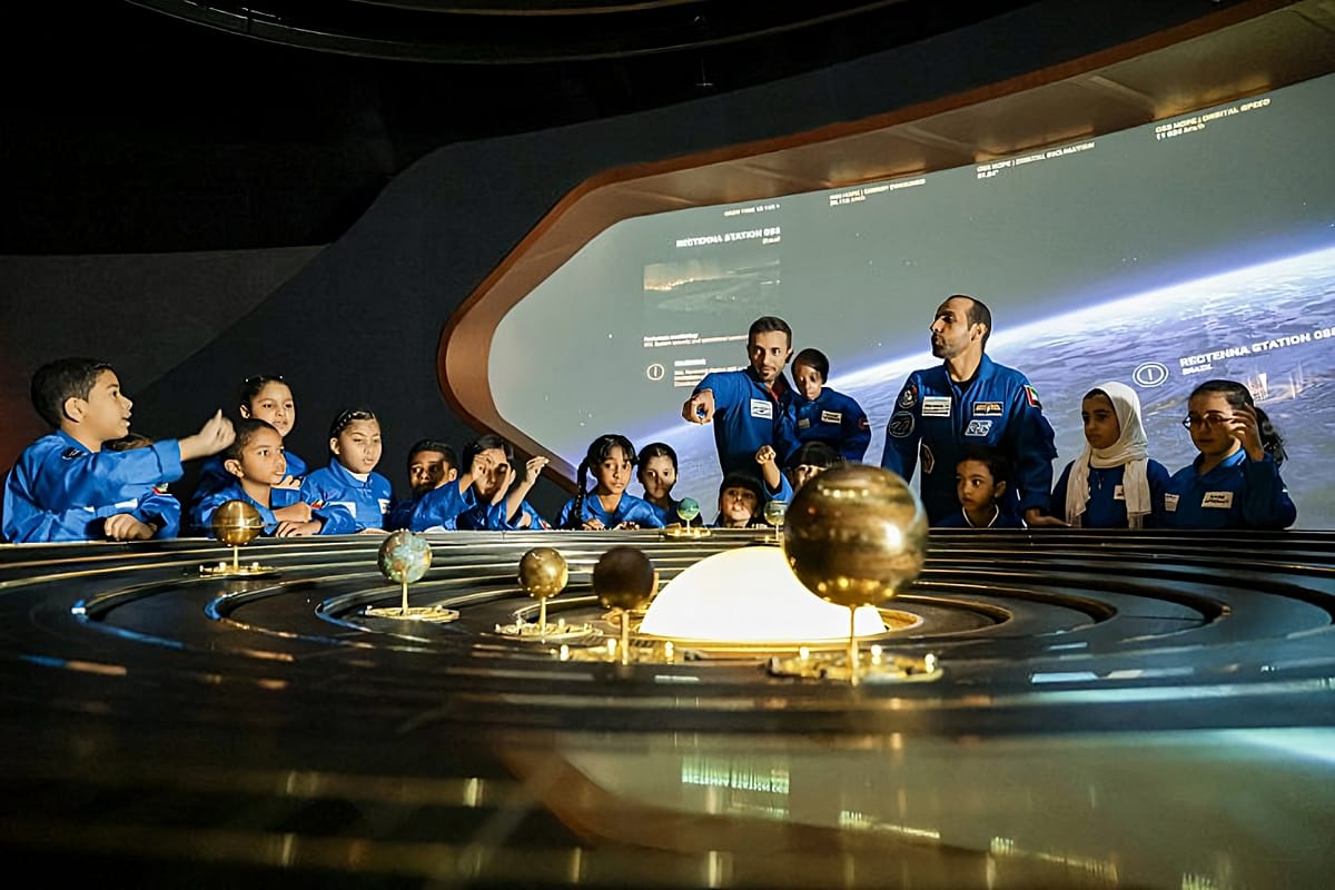 UAE Astronauts Inspire Young Spacewalkers at Dubai's Museum of the Future