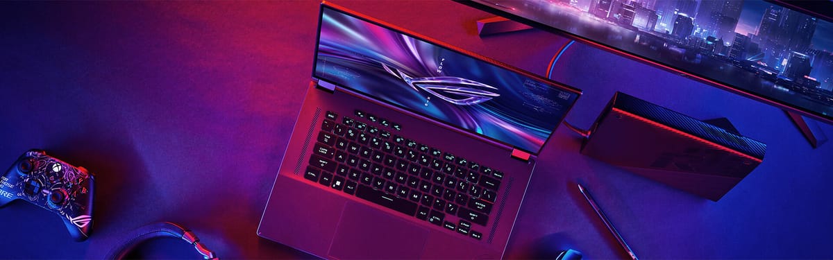 New hardware and improved battery life in Asus' convertible gaming laptops