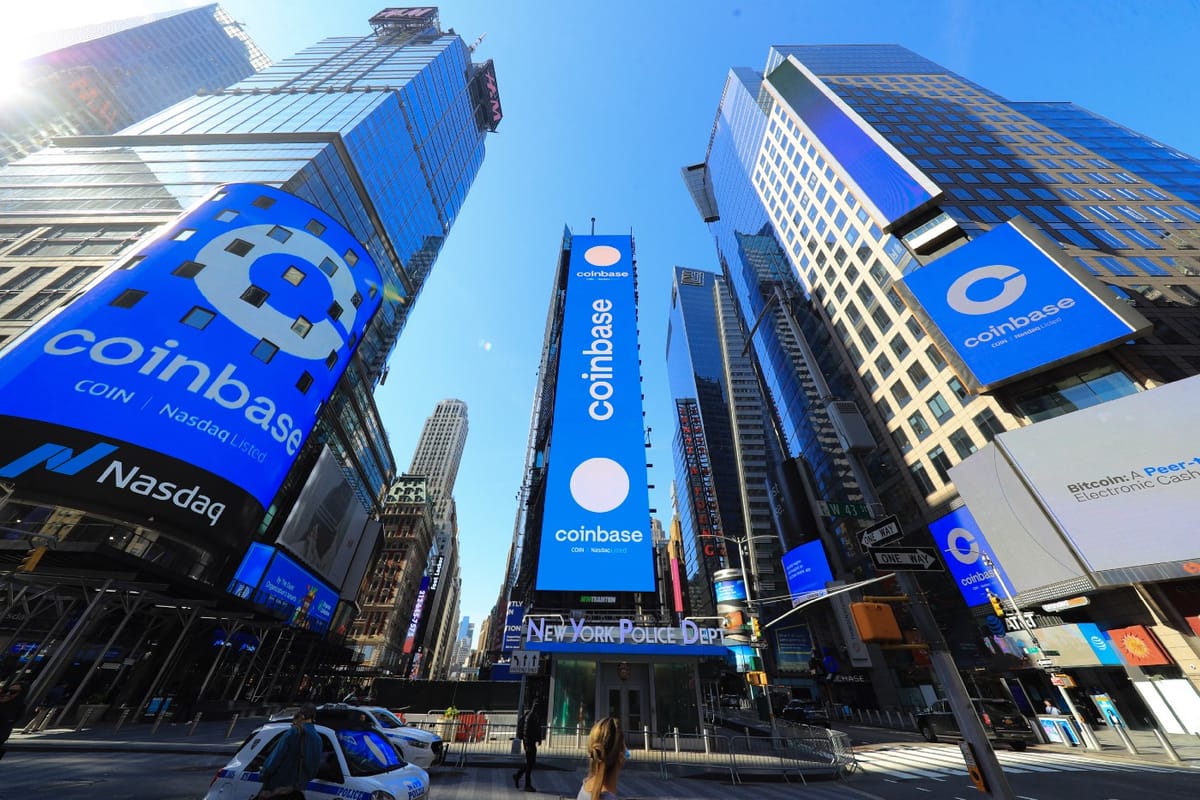 Coinbase sees stock gains as nontrading revenues surge during extended cryptocurrency downturn