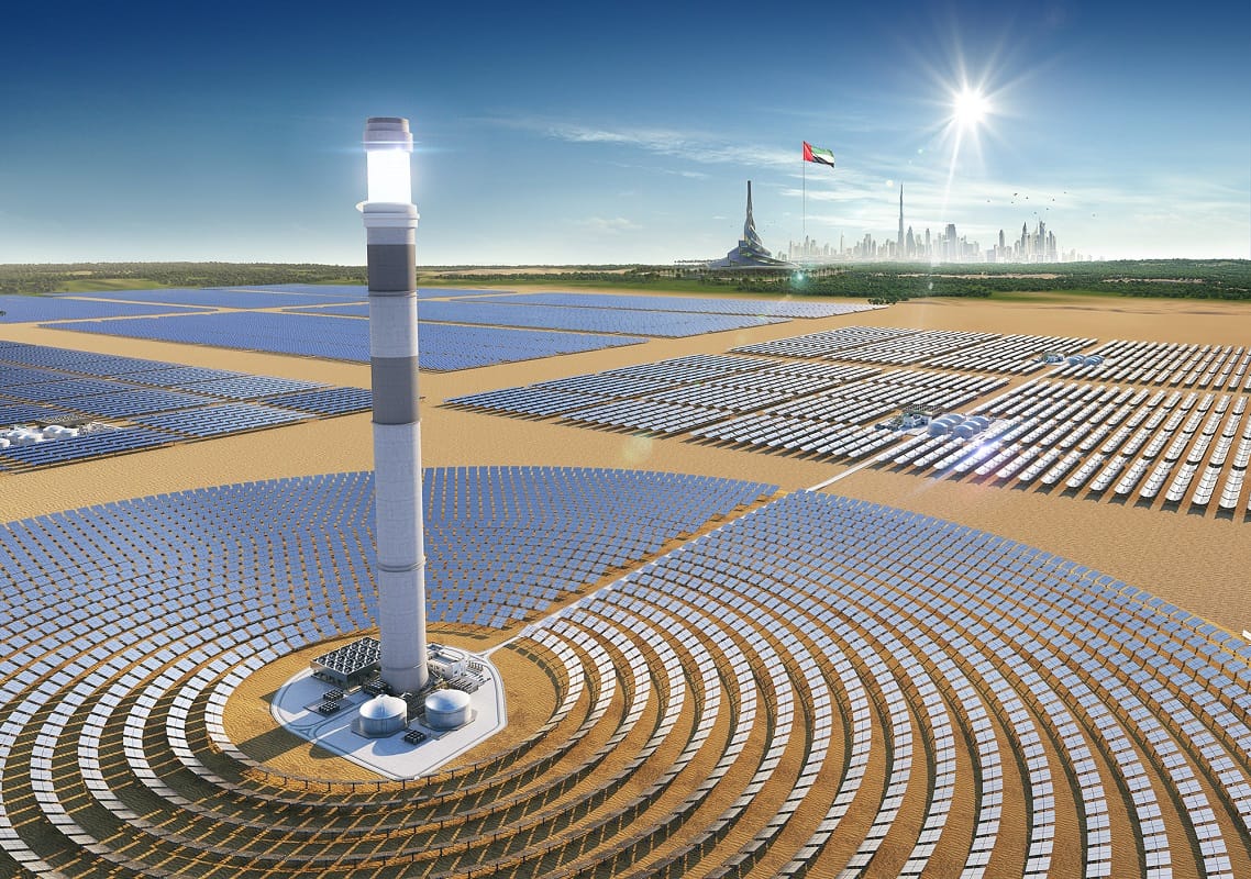 The world's biggest solar-powered data center launched in Dubai