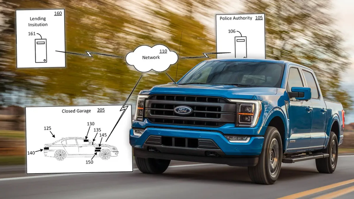 Ford Files Patent for Self-Repossessing Cars, Allowing Vehicles to Drive Themselves to Junkyards if Payments Are Missed