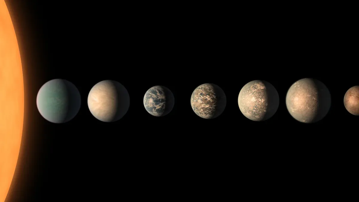 Fascinating TRAPPIST planets observed by Webb telescope for the first time