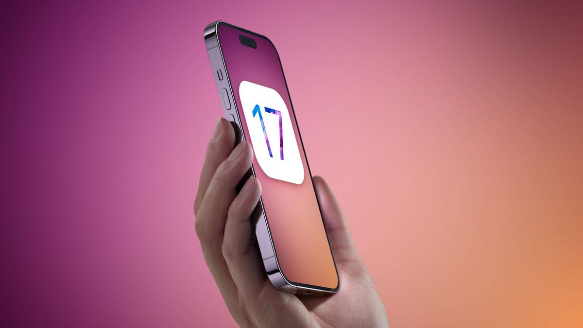 iOS 17 was planned as a bug fix release but some "nice to have" features were later added