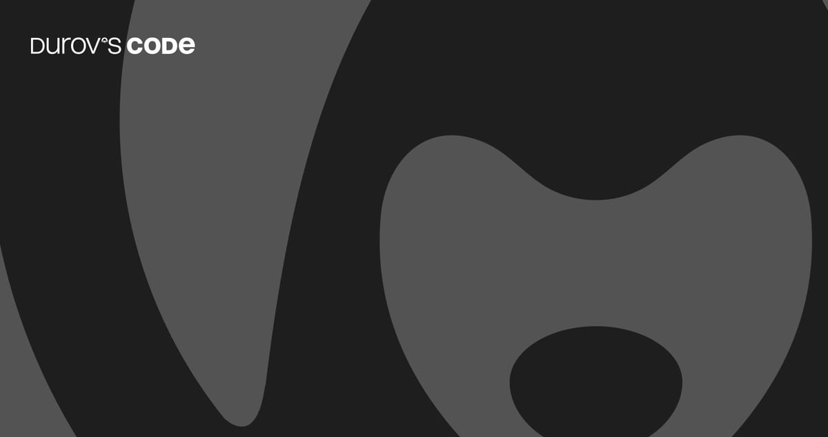 Durov's Code takes care of your privacy – here are some important changes to our site