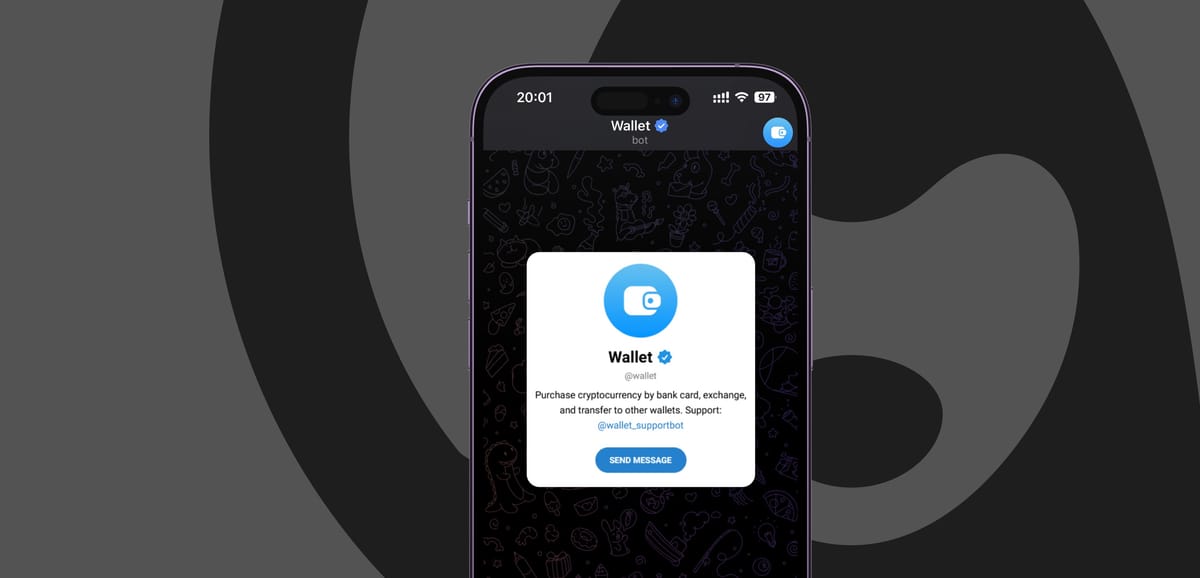 Wallet bot update brings the long-awaited integration of USDT