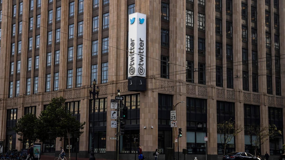 Elon Musk's latest prank: Painting over Twitter sign at SF HQ, changing it to 'Titter'