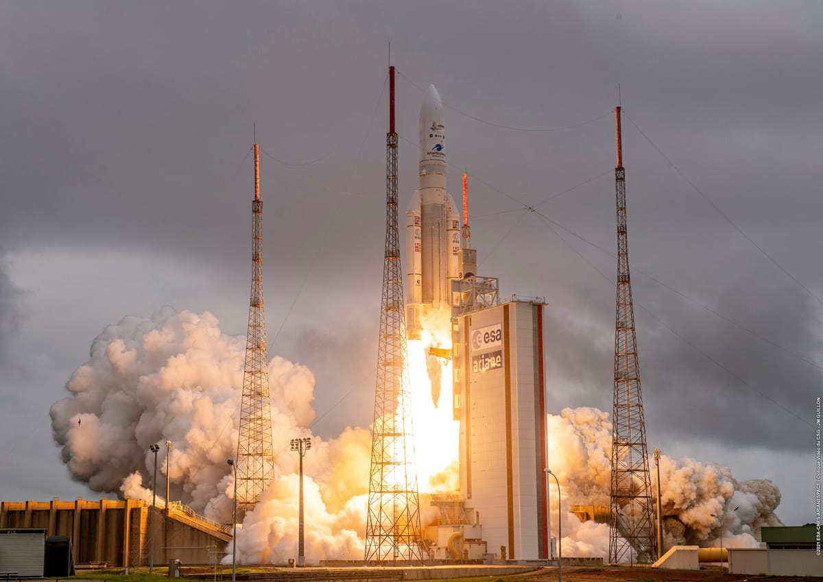 European Space Agency's Juice probe begins epic journey to Jupiter's Moons in search for signs of life