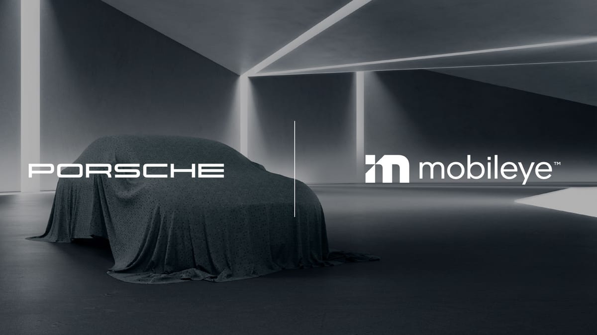 Porsche partners with Mobileye to bring advanced driver assistance systems