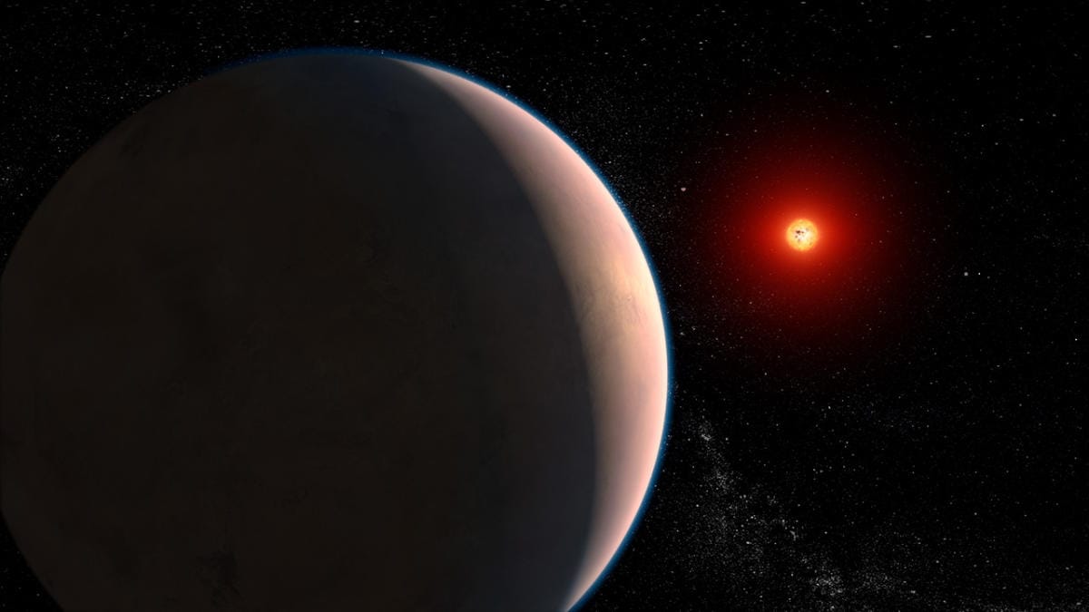James Webb Telescope detects water vapor near a rocky exoplanet