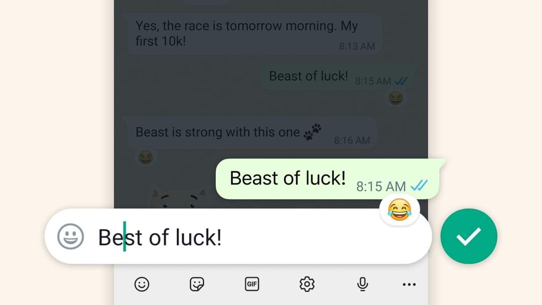 WhatsApp introduces message editing feature