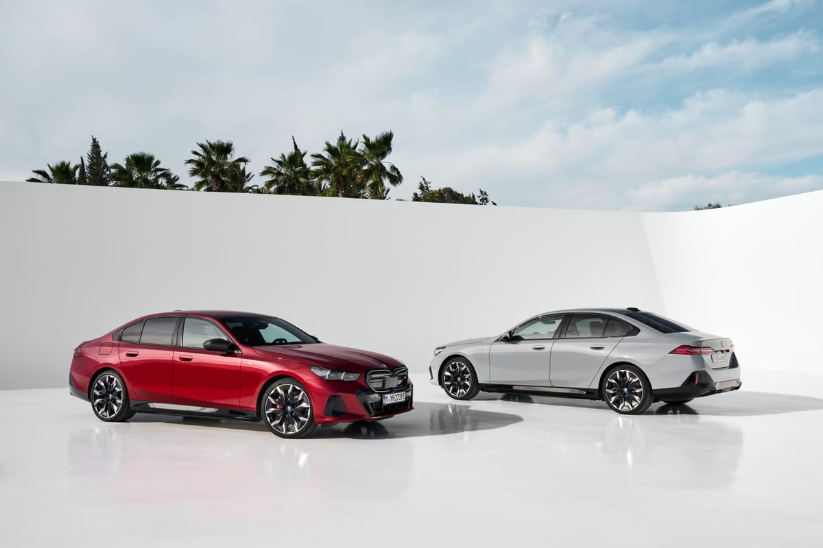 BMW unveils the all-electric i5 sedan with a range of 475 km
