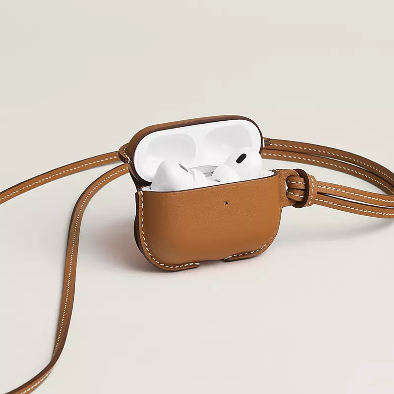 Hermès unveils leather AirPods Pro case and lanyard