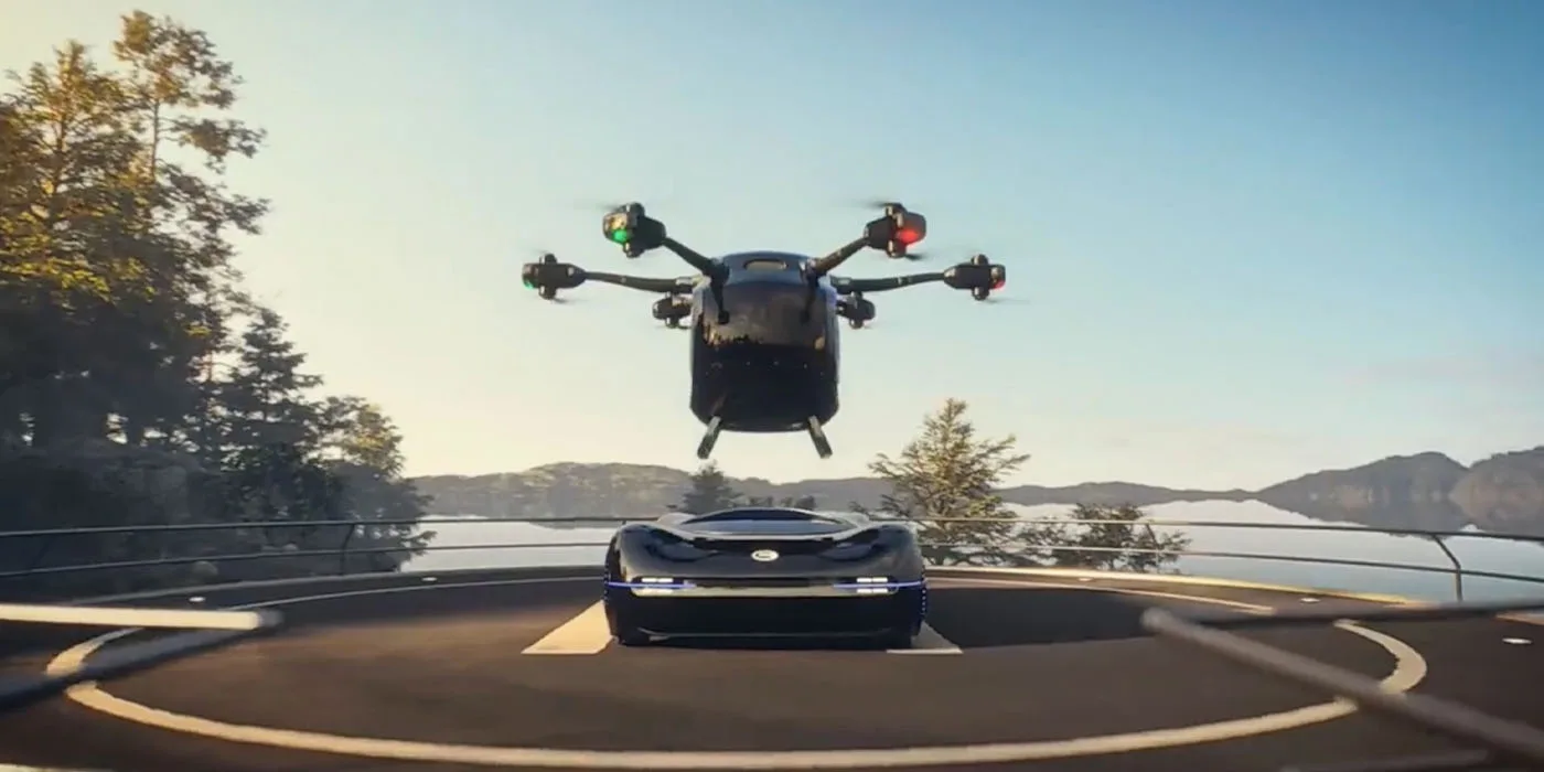 GAC unveils Gove: a futuristic eVTOL and car combo