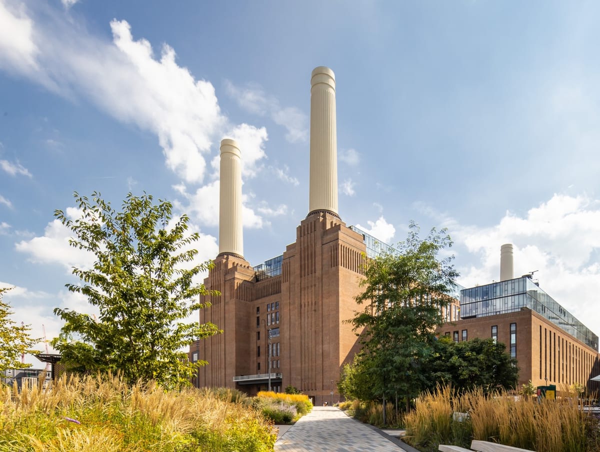 Apple Battersea in London's historic Power Station opens its doors