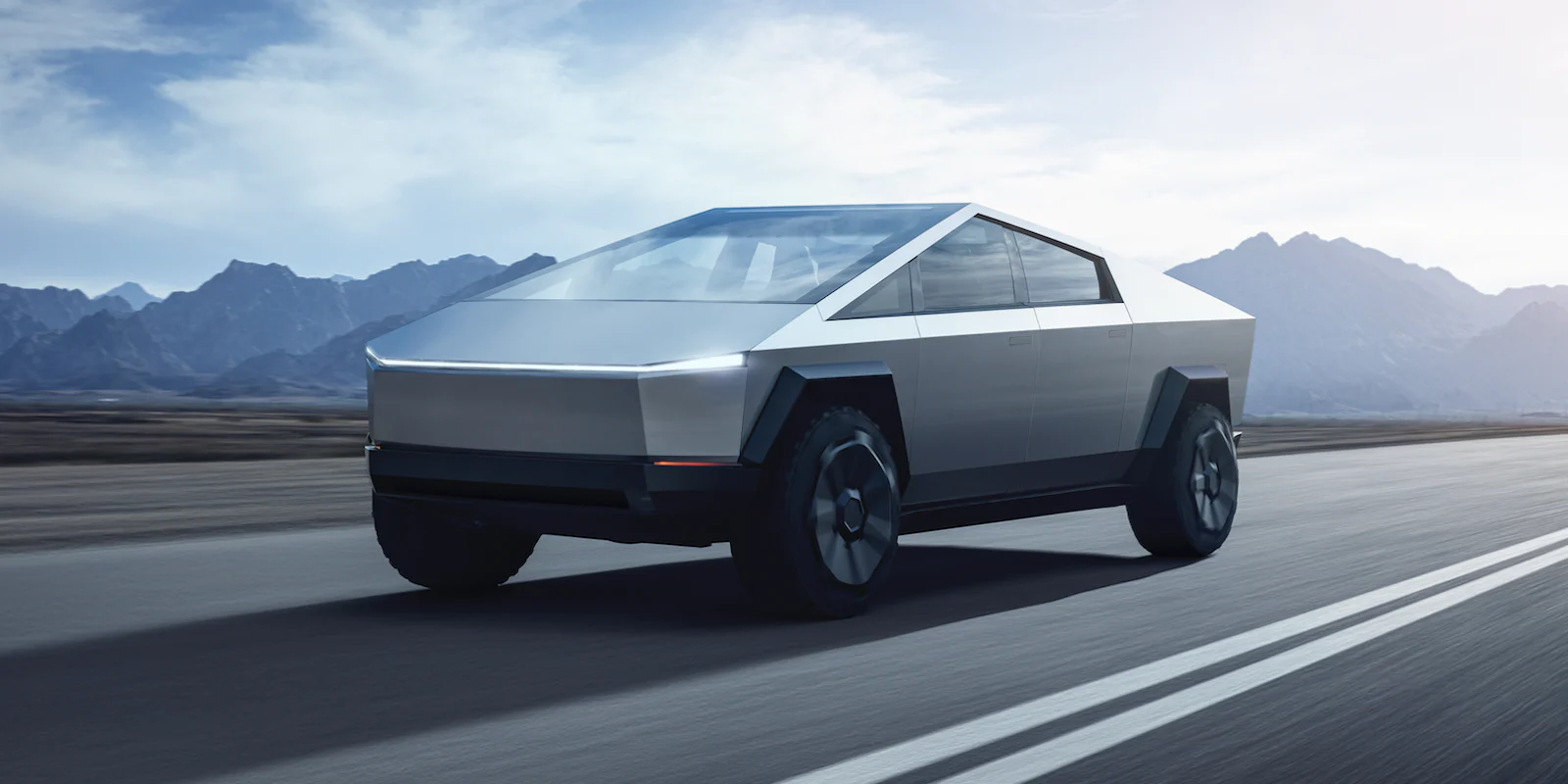 Tesla's Cybertruck rolls off production line