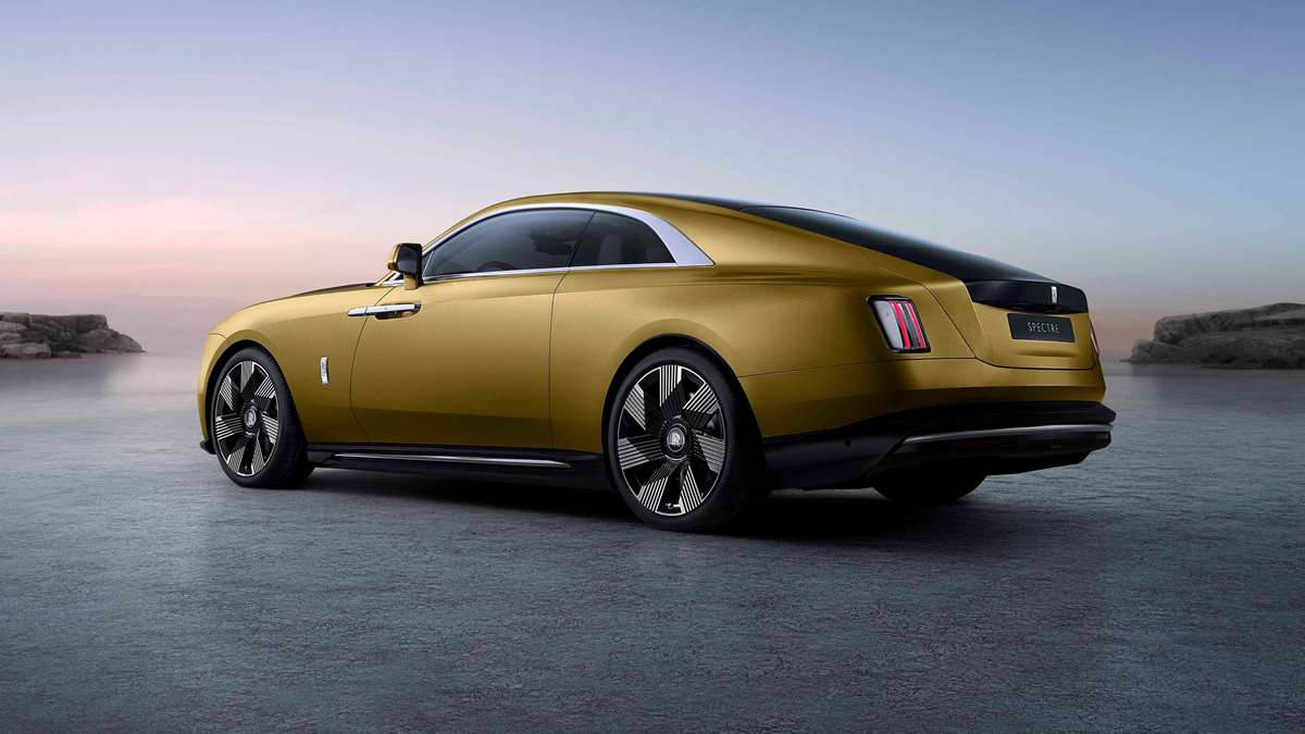 Rolls-Royce unveils the world's first ultra-luxury electric super coupé Spectre
