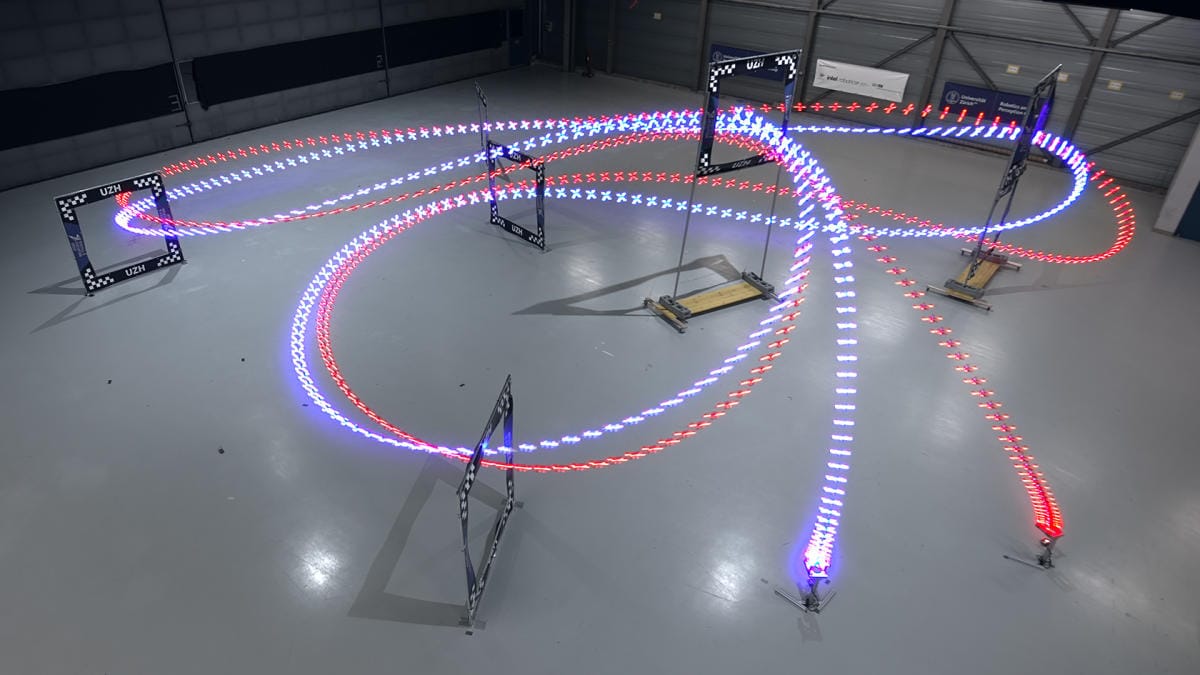 AI pilot defeats human champions in drone racing challenge