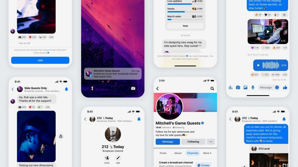 Meta expands Instagram's broadcast channels to Facebook and Messenger