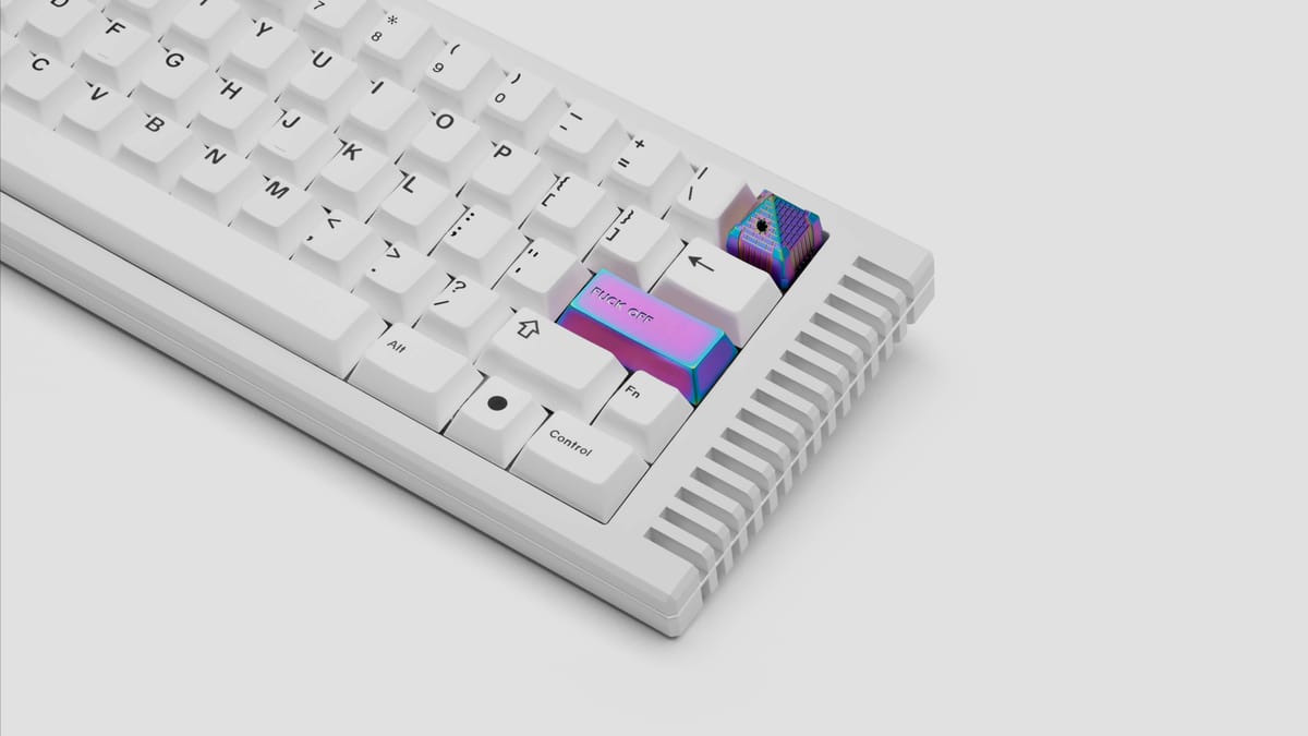 Dbrand's limited drop of novelty mechanical keyboard keycaps