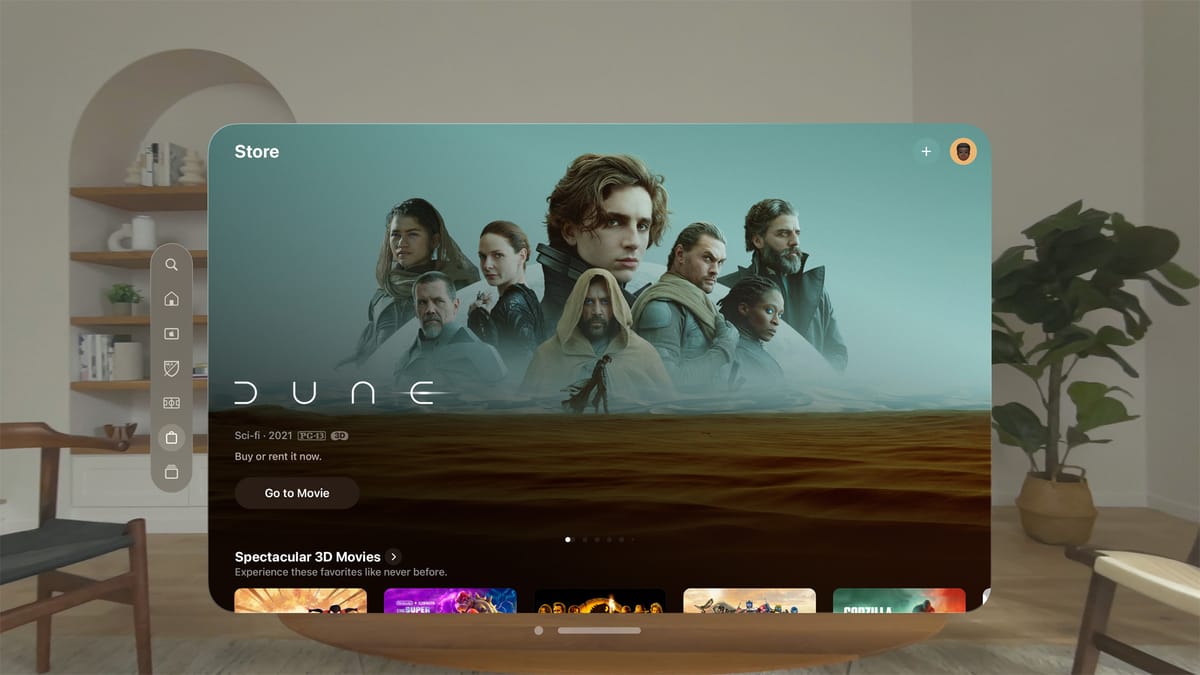 Apple Vision Pro set to launch with a number of entertainment experiences