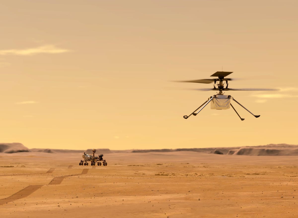NASA's Mars helicopter, Ingenuity, goes silent during 72nd flight