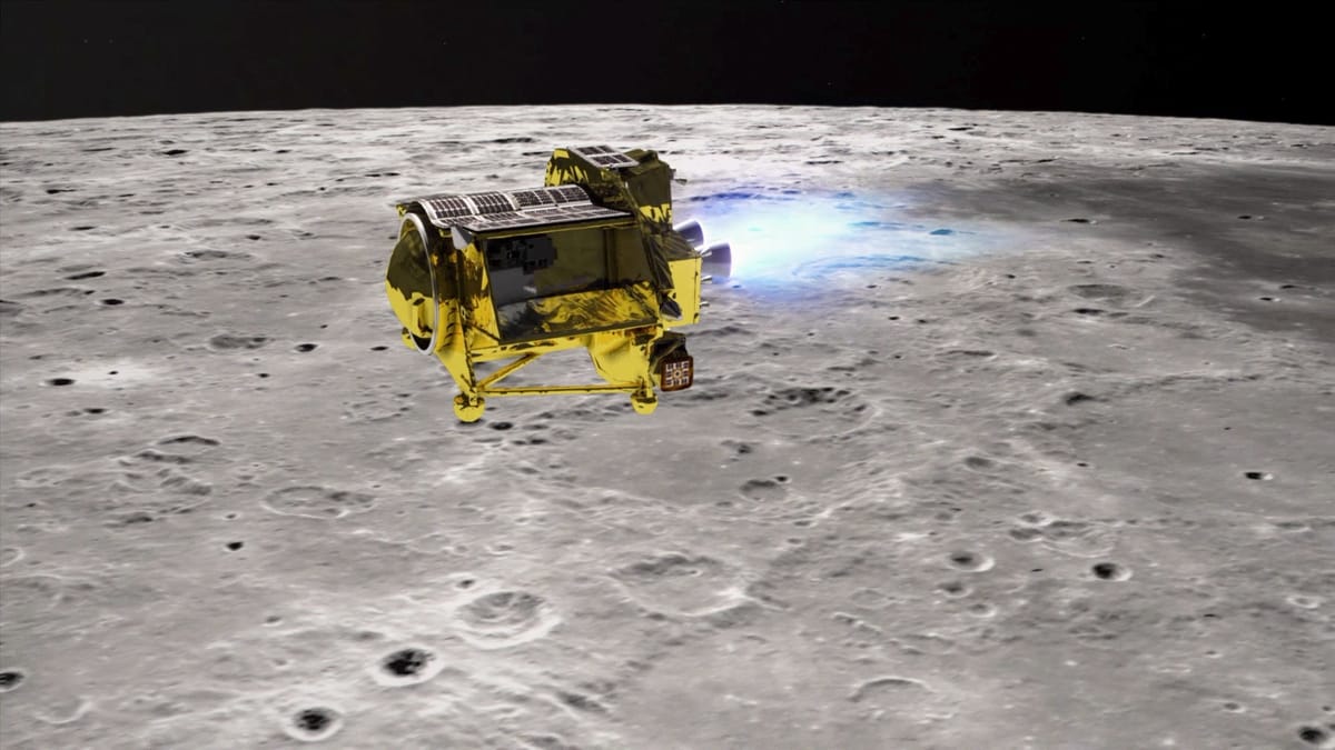 Japan's SLIM lunar lander achieves historic moon landing, faces power struggle