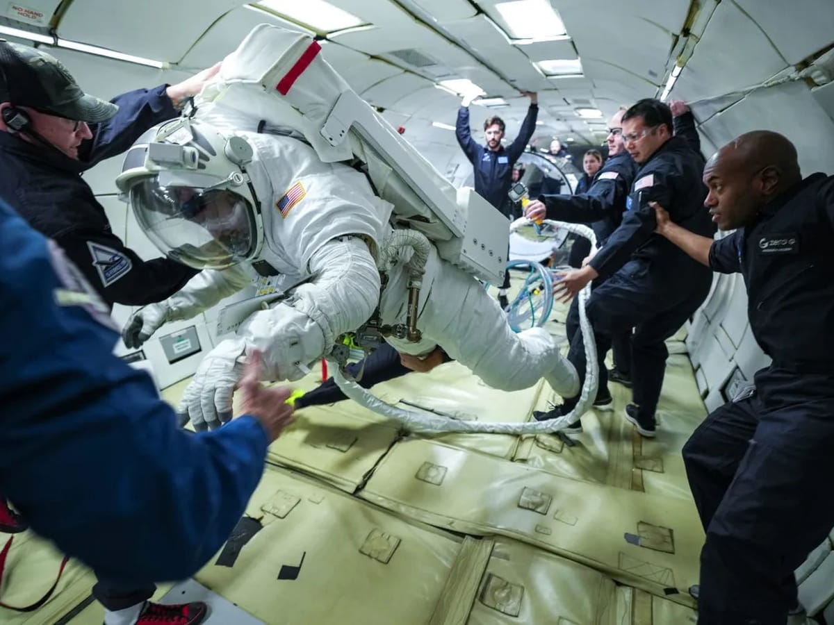 NASA’s next-gen spacesuit passes microgravity test