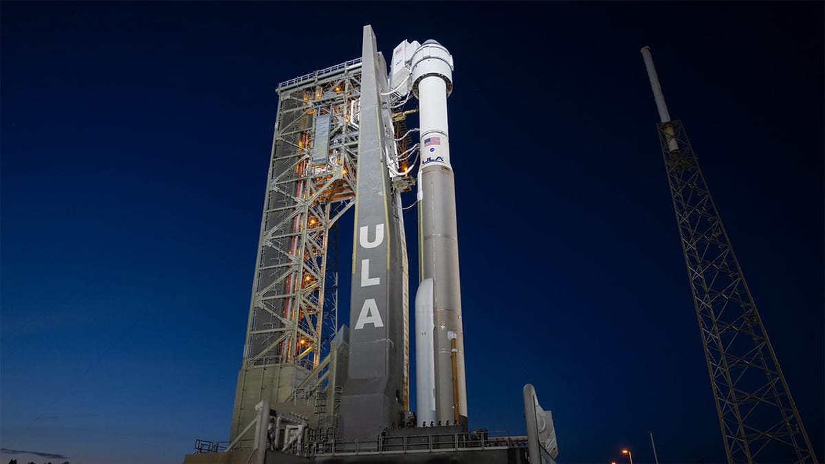 Starliner's first crewed flight halted minutes before liftoff