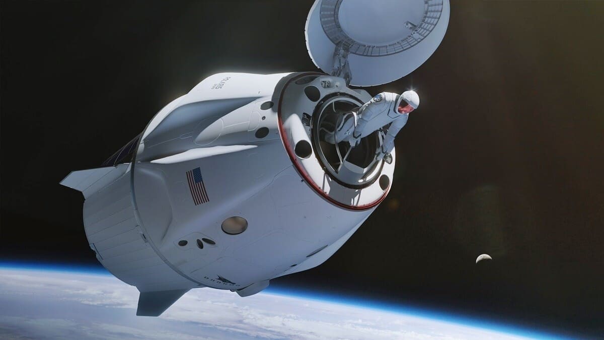 SpaceX launches private crew for historic spacewalk mission