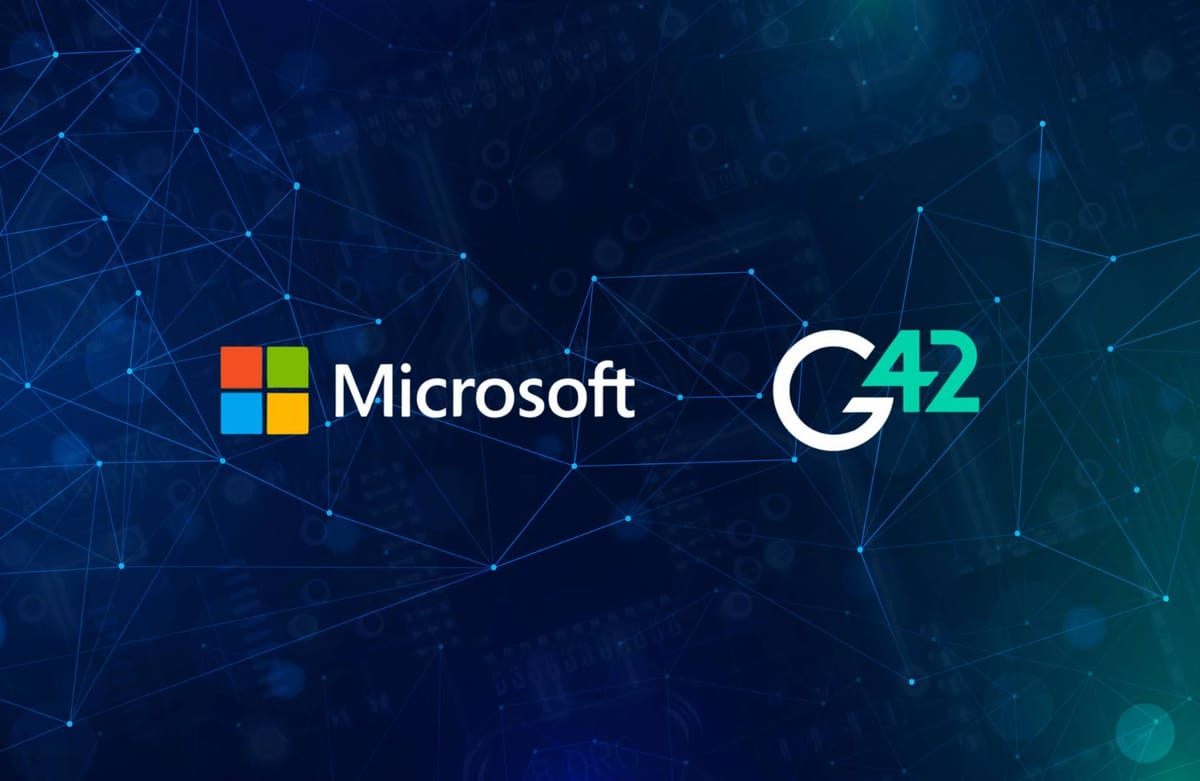 Microsoft and G42 establish AI centers in Abu Dhabi following $1.5 billion deal