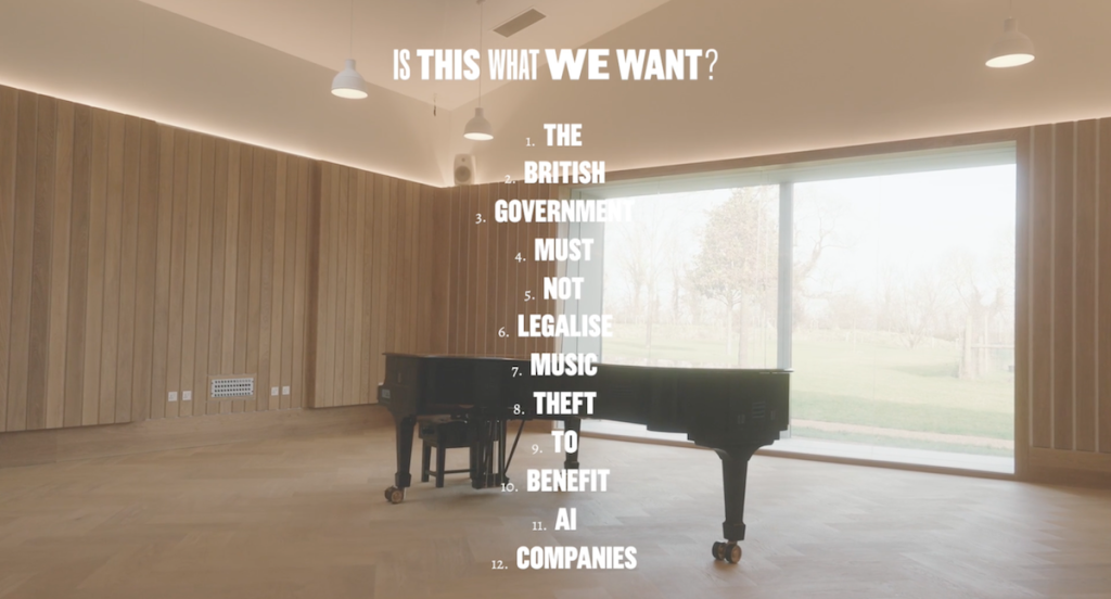 Over 1,000 British Musicians Release Silent Album in AI Protest