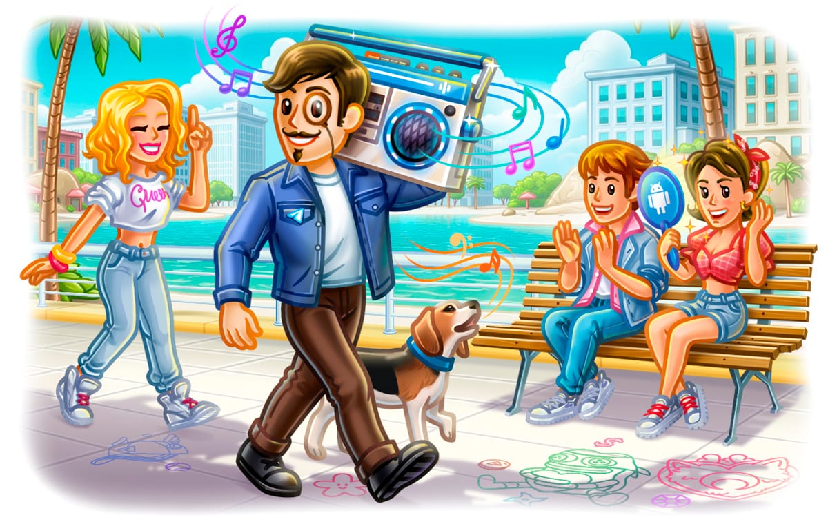 Telegram rolls out update: music in profiles, redesigned accounts, and gift-based themes