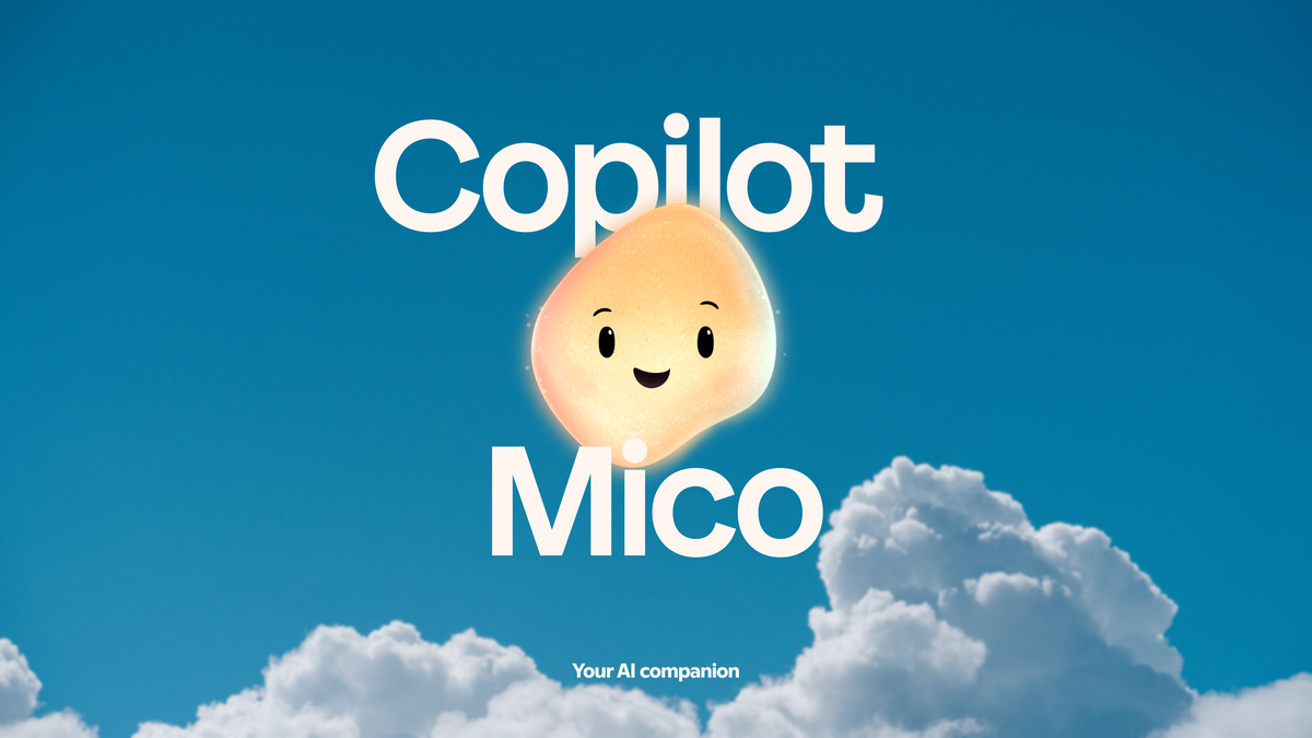 Meet Microsoft Mico — the new adorable face of Copilot