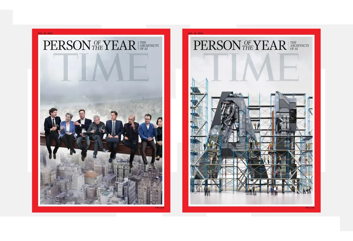 TIME names the “Architects of AI” as 2025 Person of the Year