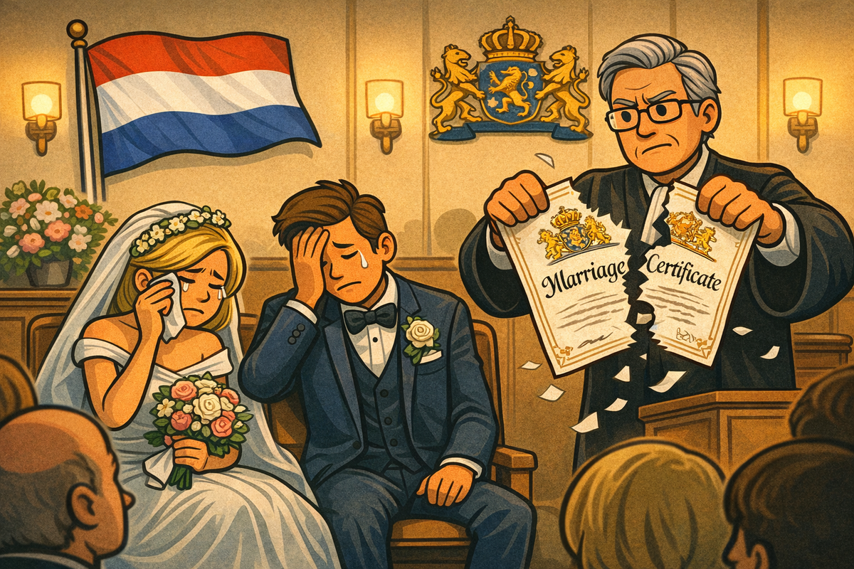 Dutch court annuls marriage after registrar used ChatGPT to write wedding speech