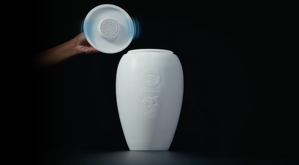Spotify launches Eternal Playlist Urn